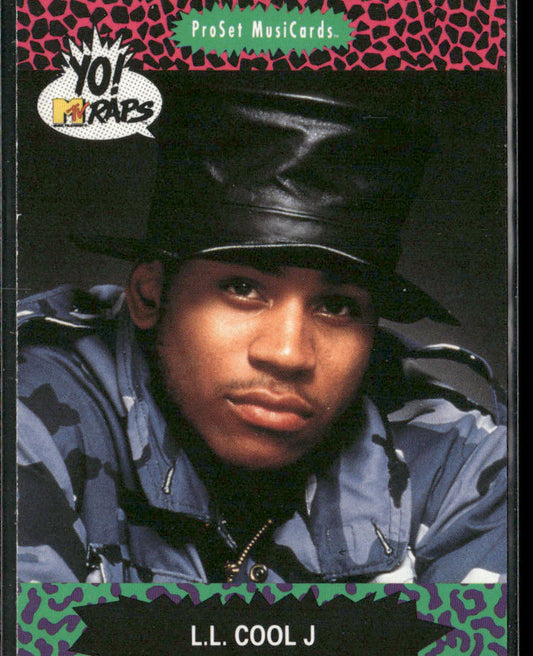 L.L. Cool J 1991 Pro Set Yo! MTV Raps #45