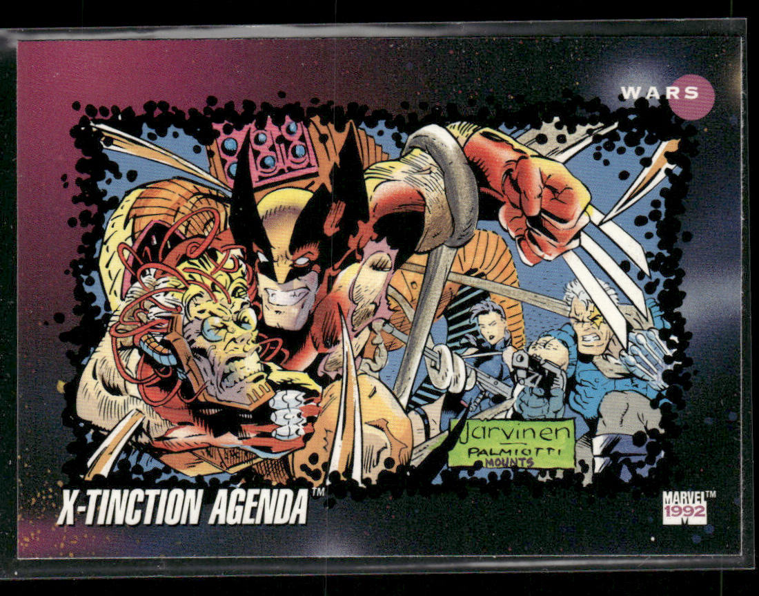 X-tinction Agenda 1992 Impel Marvel Universe #184