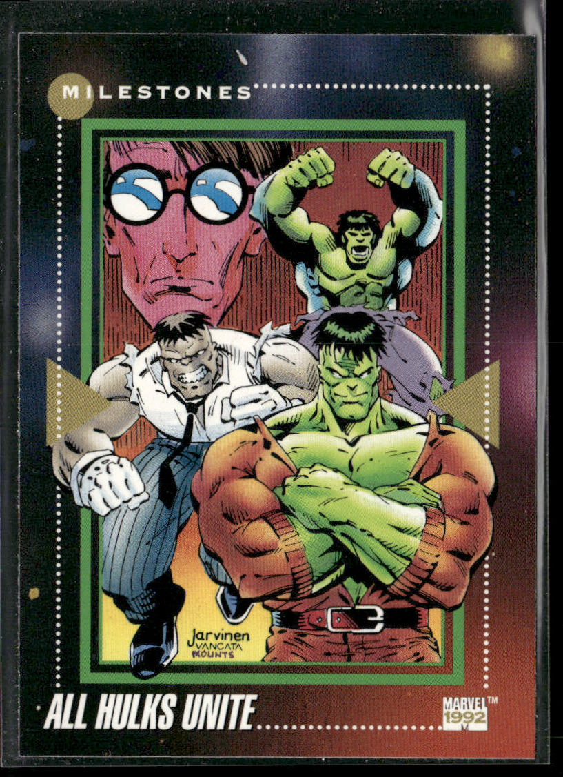All Hulks Unite 1992 Impel Marvel Universe #194