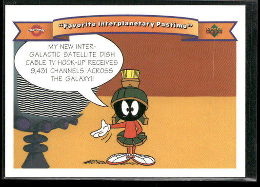 1991 UPPER DECK COMIC BALL 2 MARVIN THE MARTIAN #2 LOONEY TUNES