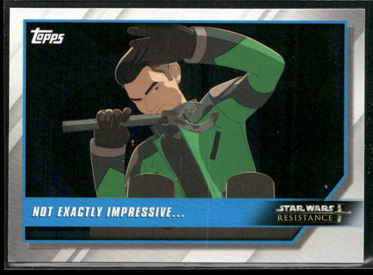 Not Exactly Impressive… 2019 Topps Star Wars: Resistance #51