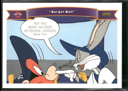 1991 Upper Deck Comic Ball 2 Looney Tunes #105 "Burger Ball