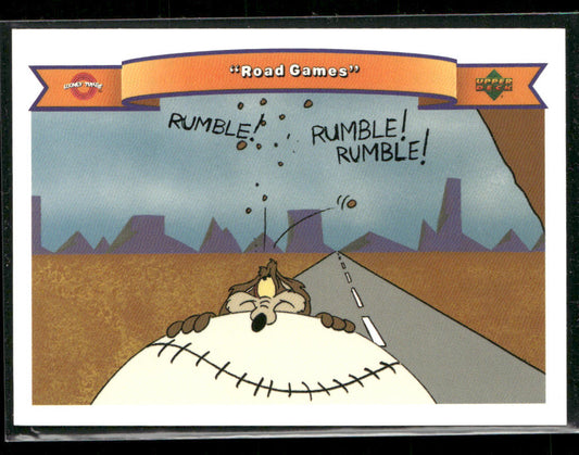 Road Games 1991 Upper Deck Comic Ball 2 Looney Tunes Card #33