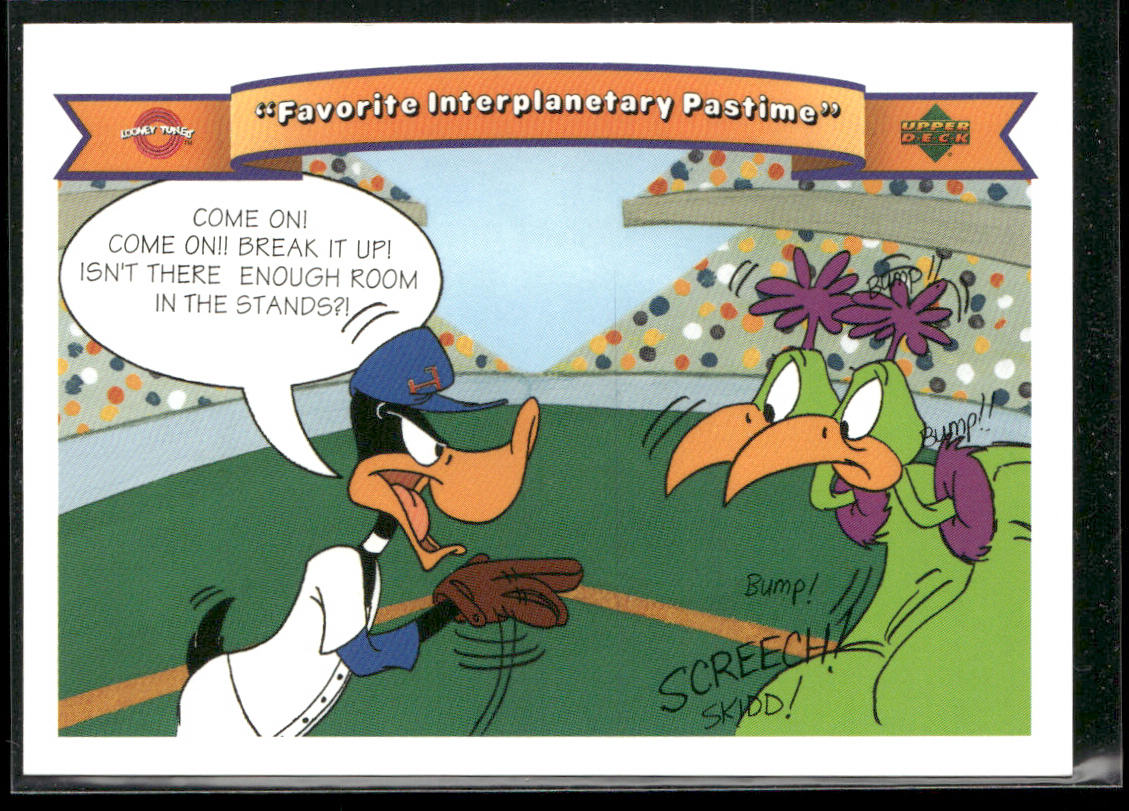 1991 Upper Deck Comic Ball 2 #10 Favorite Interplanetary Pastime Daffy Duck