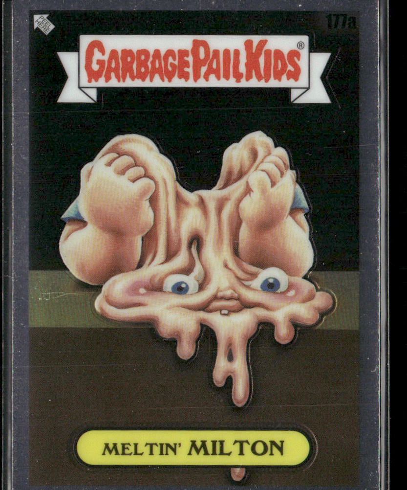 Meltin' Milton 2022 Topps Chrome Garbage Pail Kids Original Series 5 #177a