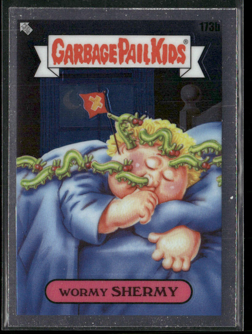 Wormy Shermy 2022 Topps Chrome Garbage Pail Kids Original Series 5 #173b