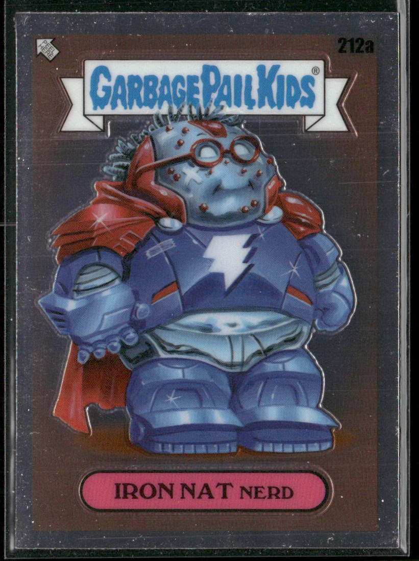 Iron Nat Nerd 2022 Topps Chrome Garbage Pail Kids Original Series 5 #212a