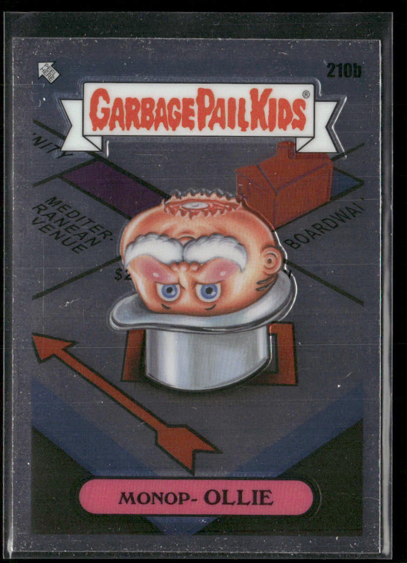 Monop-Ollie 2022 Topps Chrome Garbage Pail Kids Original Series 5 #210b