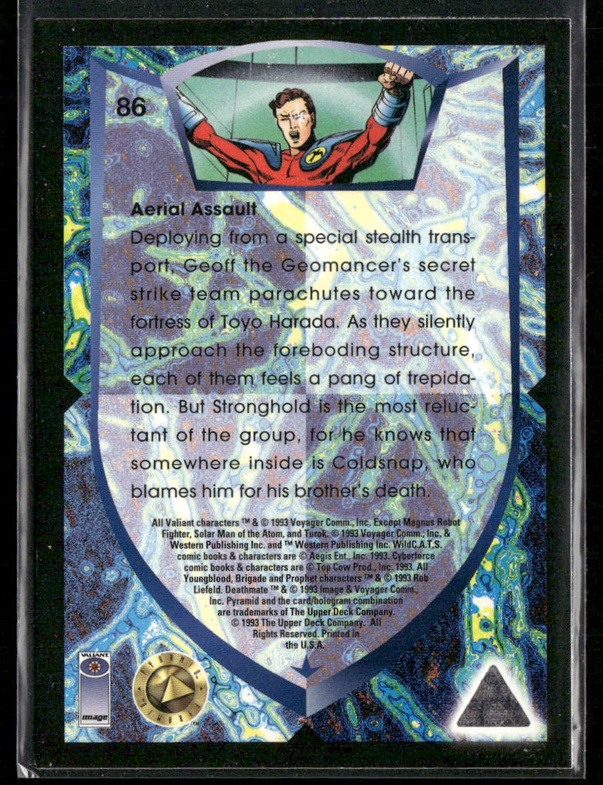 Aerial Assault 1993 Upper Deck Deathmate #86