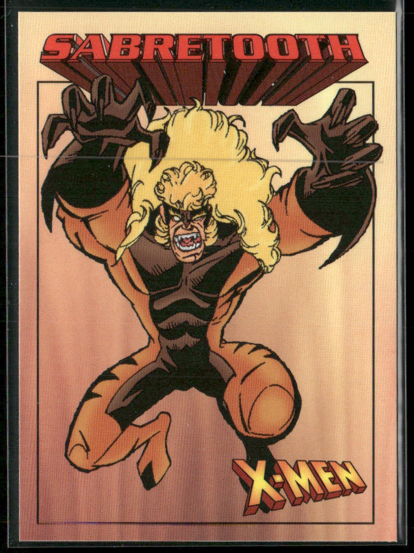 Sabretooth 1997 Fleer/SkyBox X-Men #26 front