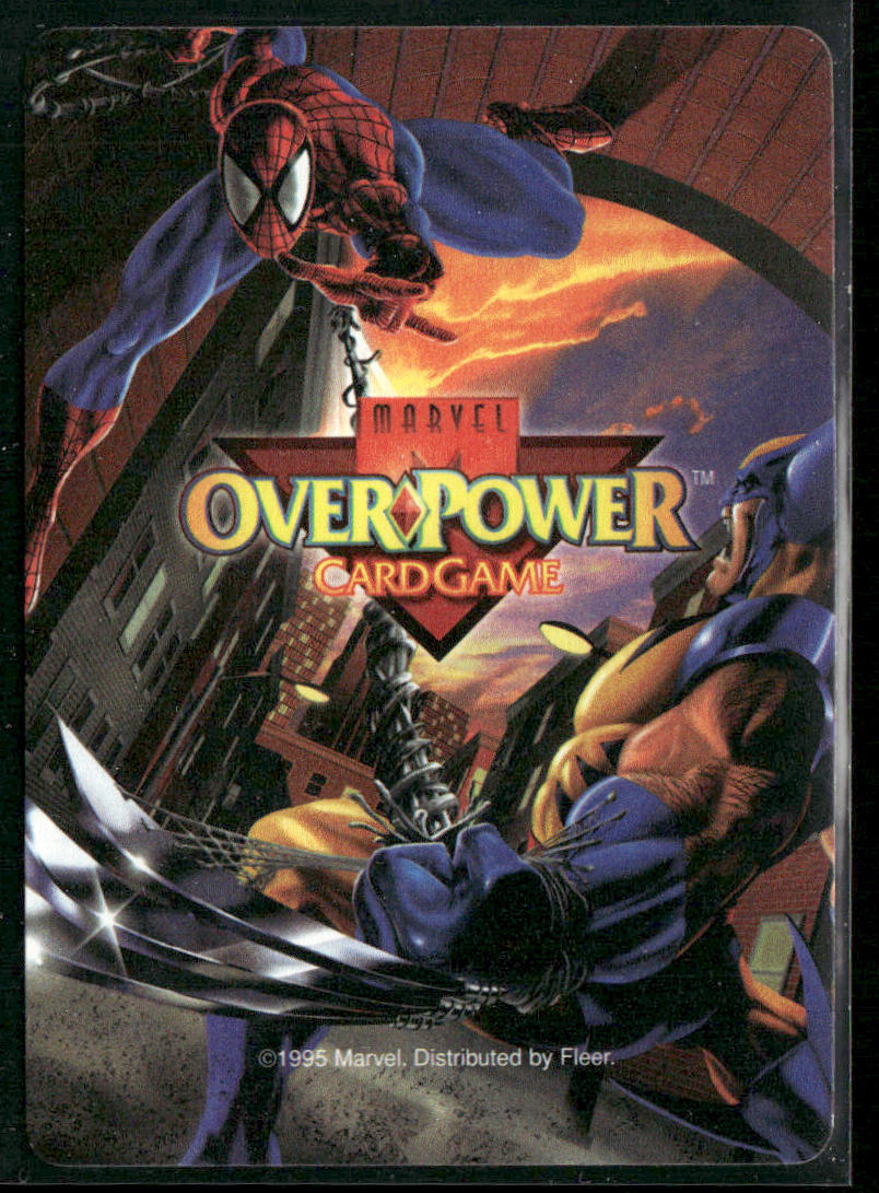 Professor X 1997 Fleer Spider-Man Marvel-OverPower-Characters #NNO