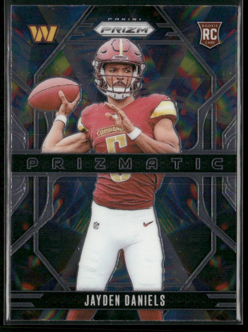 Jayden Daniels 2024 Panini Prizm Prizmatic #3 Washington Commanders