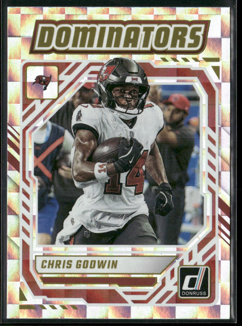 Chris Godwin 2025 Donruss Dominators #DOM-CGN Tampa Bay Buccaneers