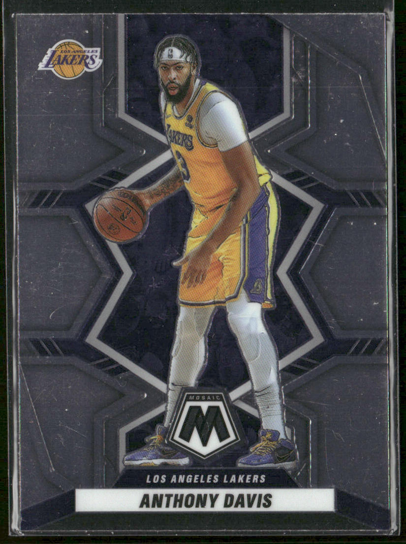 Anthony Davis 2021-22 Panini Mosaic #162 Los Angeles Lakers