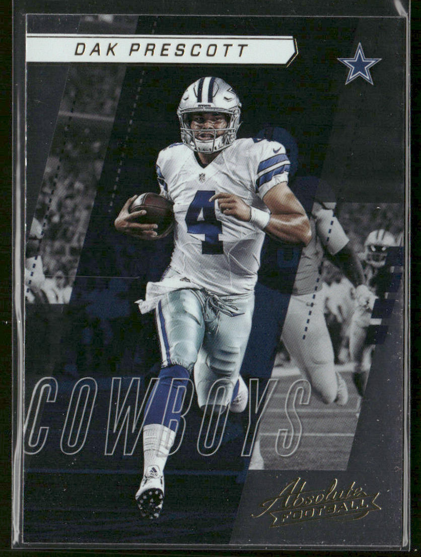 Dak Prescott 2017 Panini Absolute #5 Dallas Cowboys