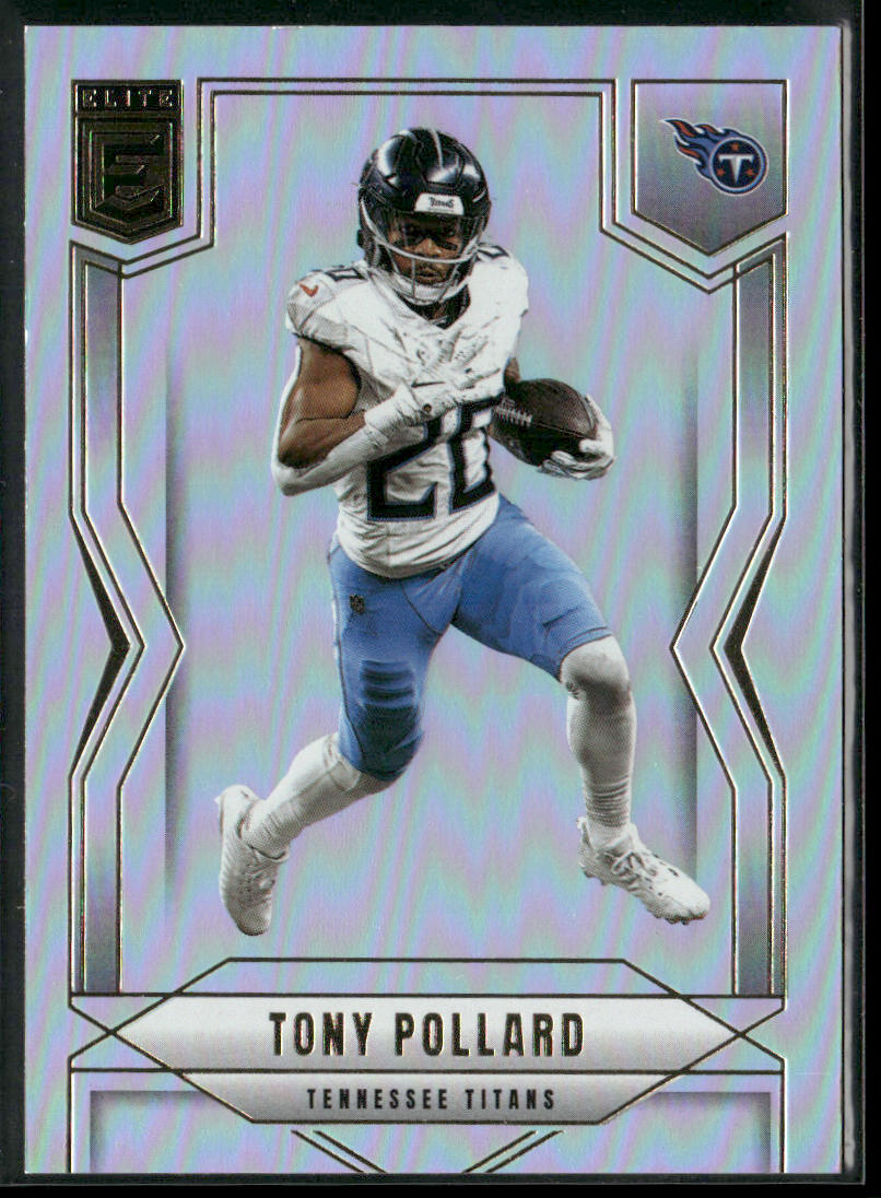 Tony Pollard 2025 Donruss Elite #21 Tennessee Titans
