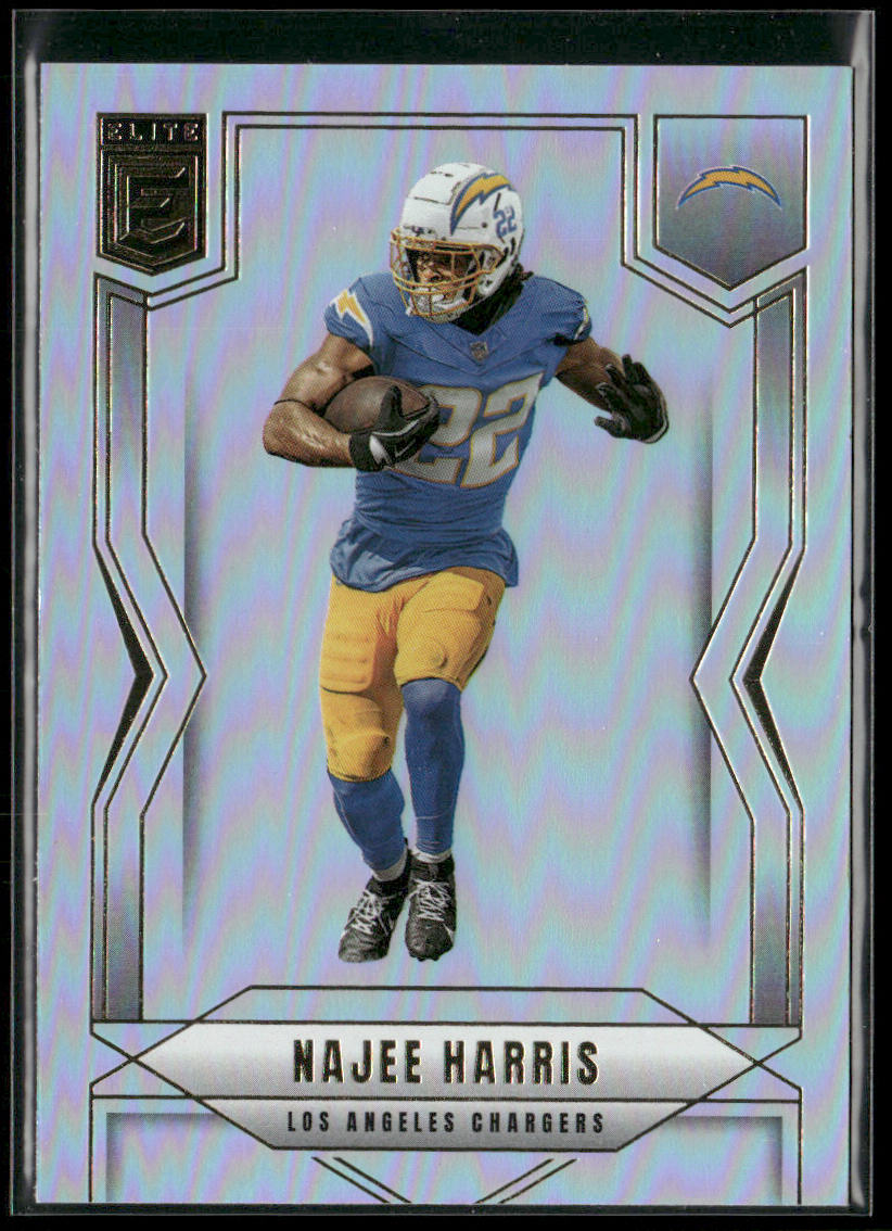 Najee Harris 2025 Donruss Elite #62 Los Angeles Chargers