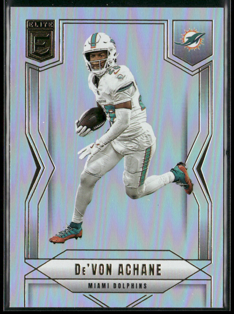 De'Von Achane 2025 Donruss Elite #44 Miami Dolphins