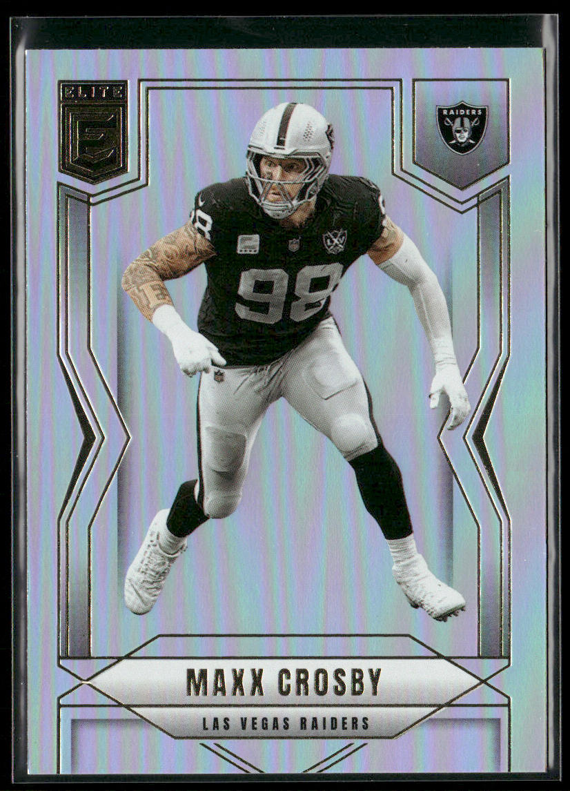 Maxx Crosby 2025 Donruss Elite #87 Las Vegas Raiders