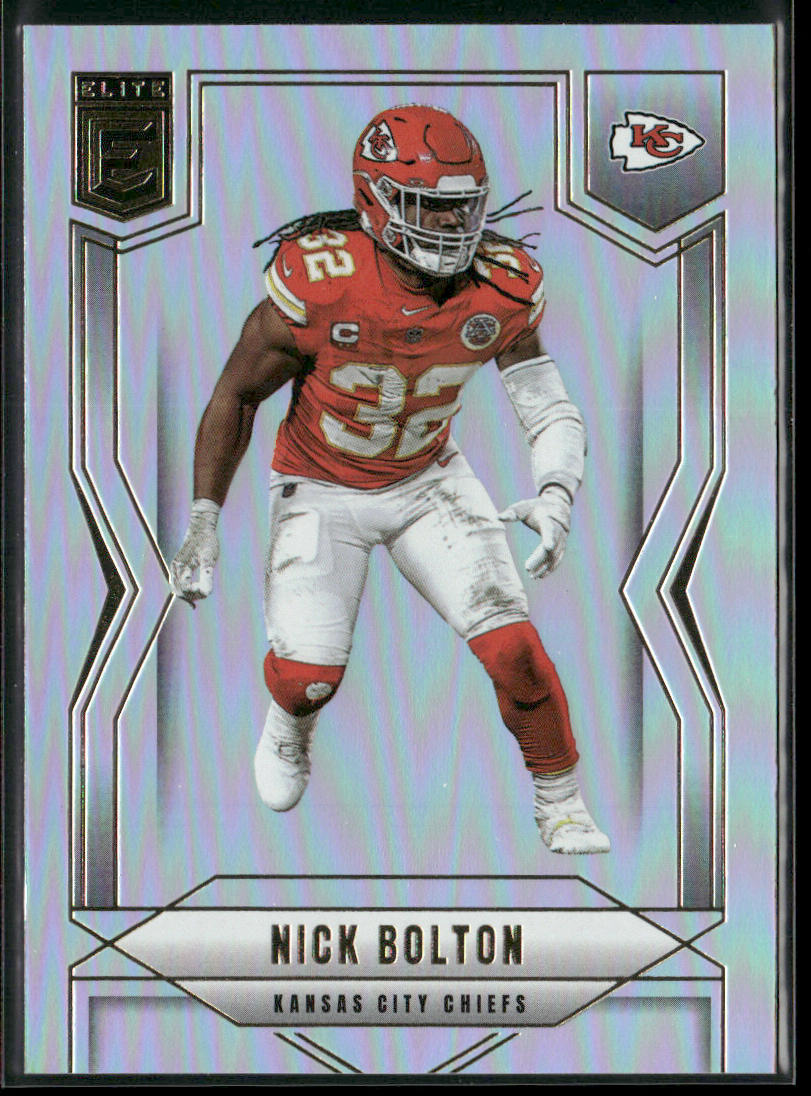 Nick Bolton 2025 Donruss Elite #80 Kansas City Chiefs