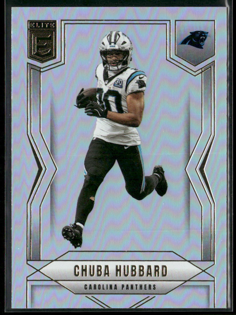 Chuba Hubbard 2025 Donruss Elite #86 Carolina Panthers
