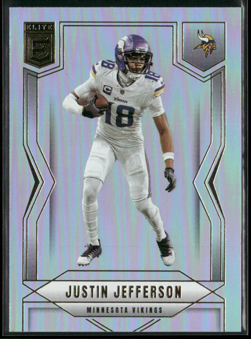 Justin Jefferson 2025 Donruss Elite #45 Minnesota Vikings