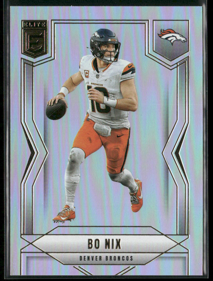 Bo Nix 2025 Donruss Elite #43 Denver Broncos