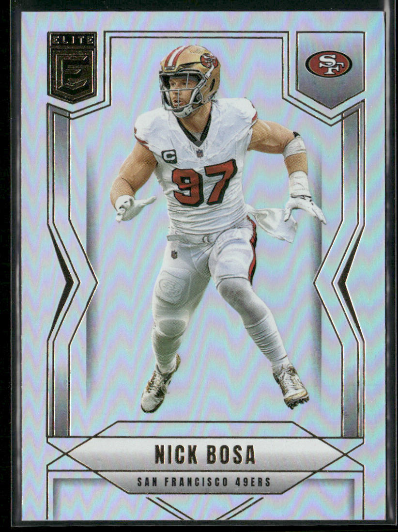 Nick Bosa 2025 Donruss Elite #93 San Francisco 49ers