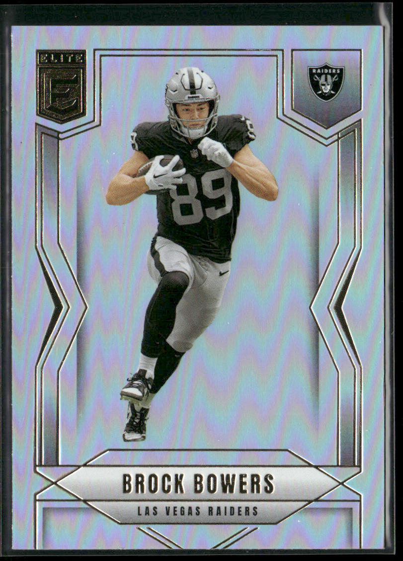 Brock Bowers 2025 Donruss Elite #13 Las Vegas Raiders