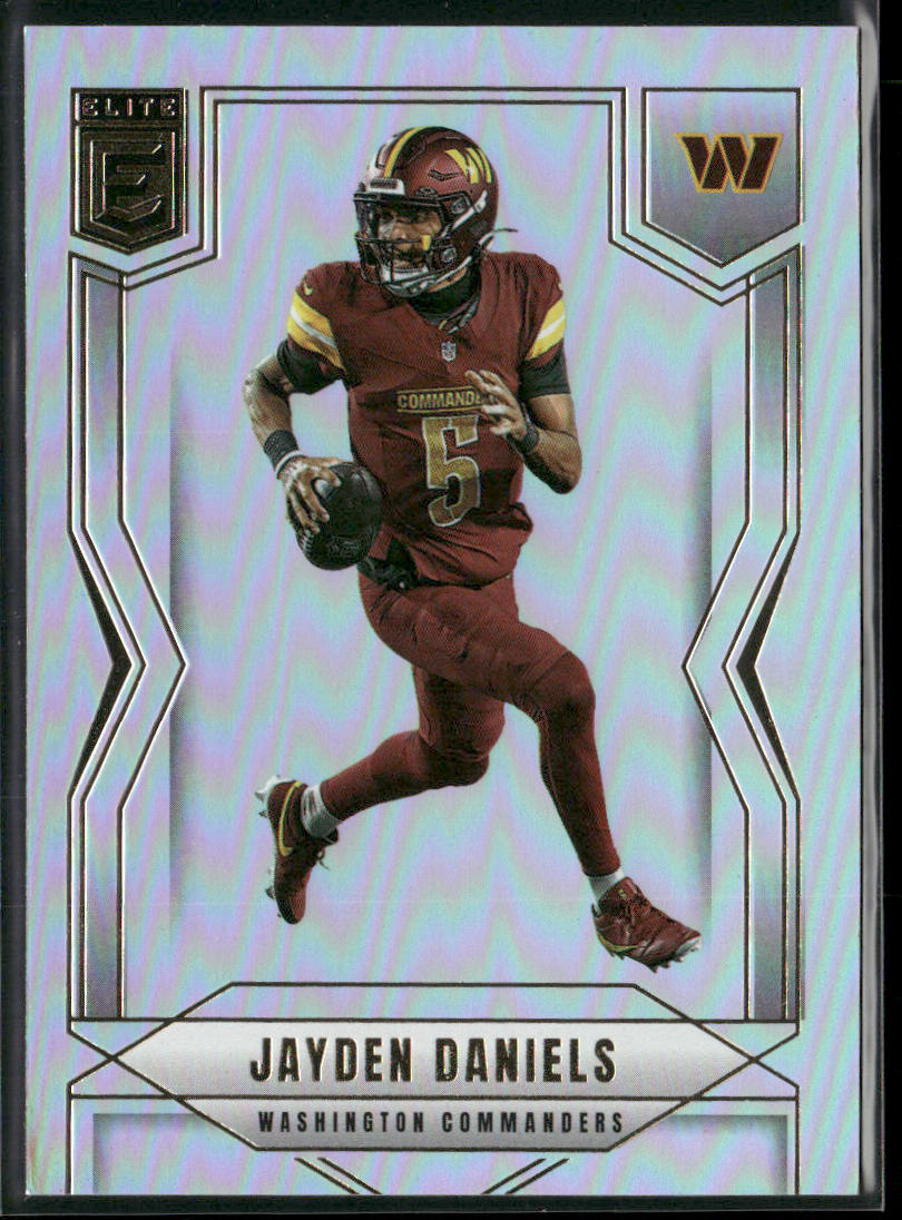 Jayden Daniels 2025 Donruss Elite #1 Washington Commanders