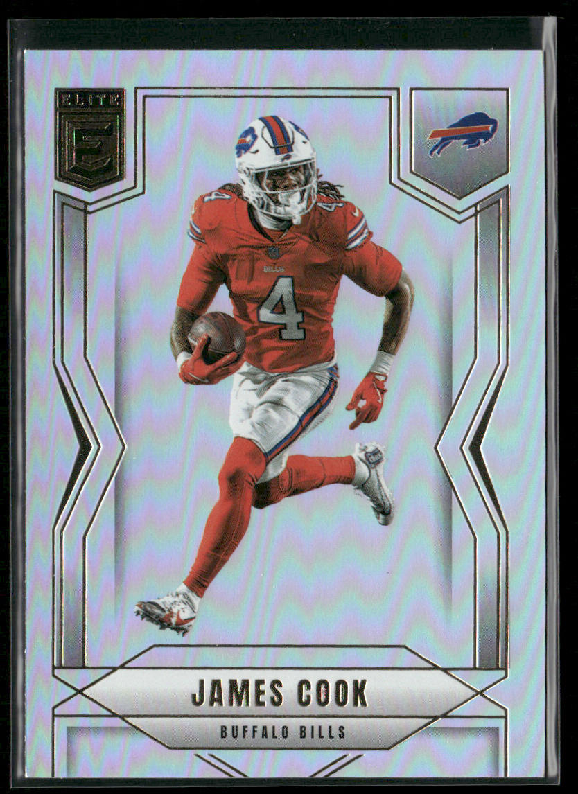 James Cook 2025 Donruss Elite #19 Buffalo Bills