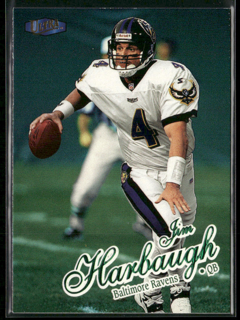Jim Harbaugh 1998 Ultra #295 Baltimore Ravens