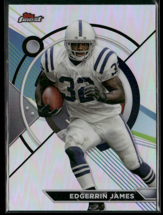 Edgerrin James 2023 Topps Composite Finest Refractor #195 Indianapolis Colts