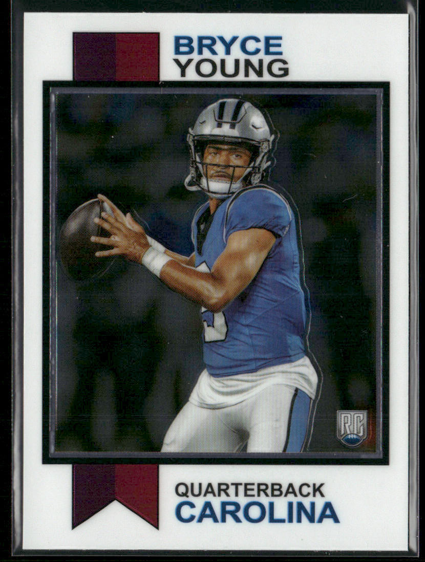 Bryce Young 2023 Topps Composite 1973 Topps Football #1973-4 Carolina Panthers