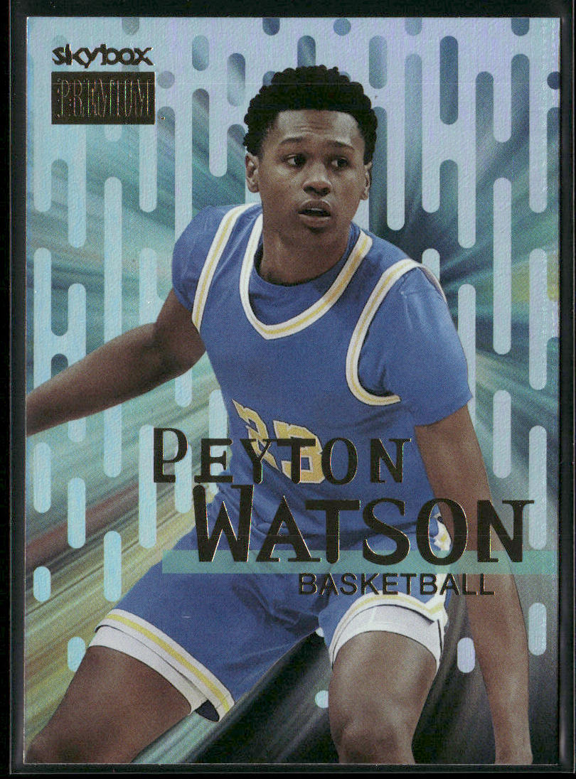 Peyton Watson 2022 SkyBox Metal Universe Champions Skybox Premium #S-24