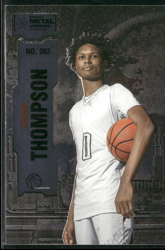 Ausar Thompson 2022 SkyBox Metal Universe Champions #062 Milwaukee Bucks