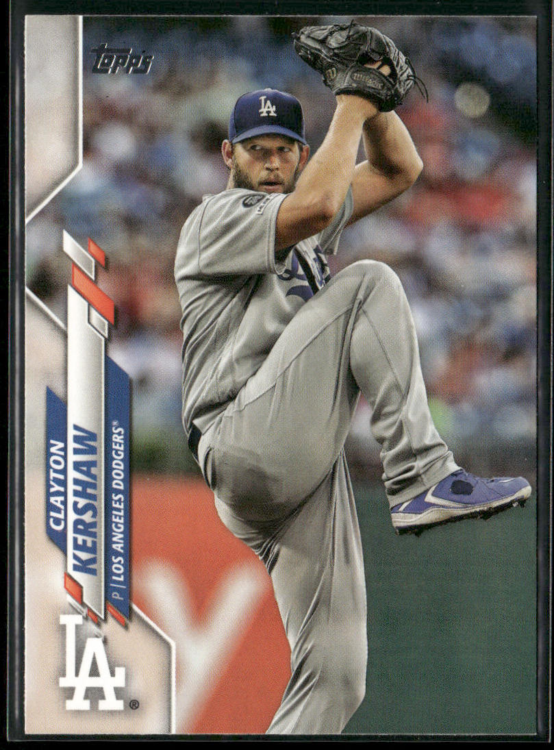 Clayton Kershaw 2020 Topps #118 Los Angeles Dodgers