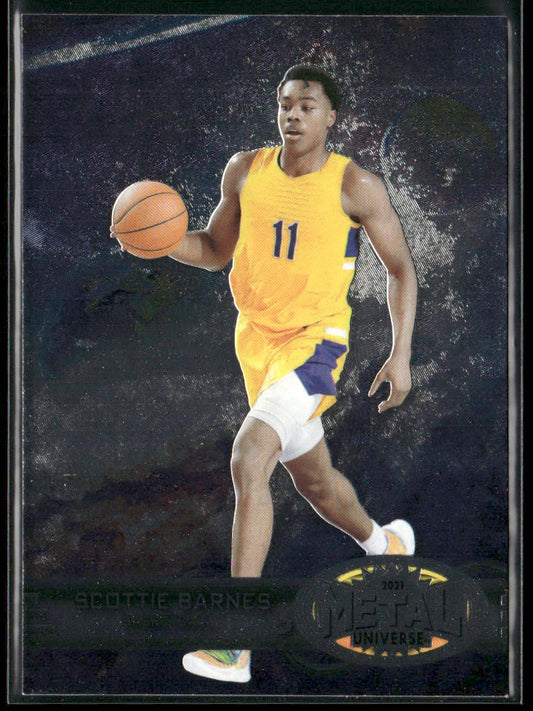 Scottie Barnes 2021 SkyBox Metal Universe Champions 1997-98 Retro #RB-9