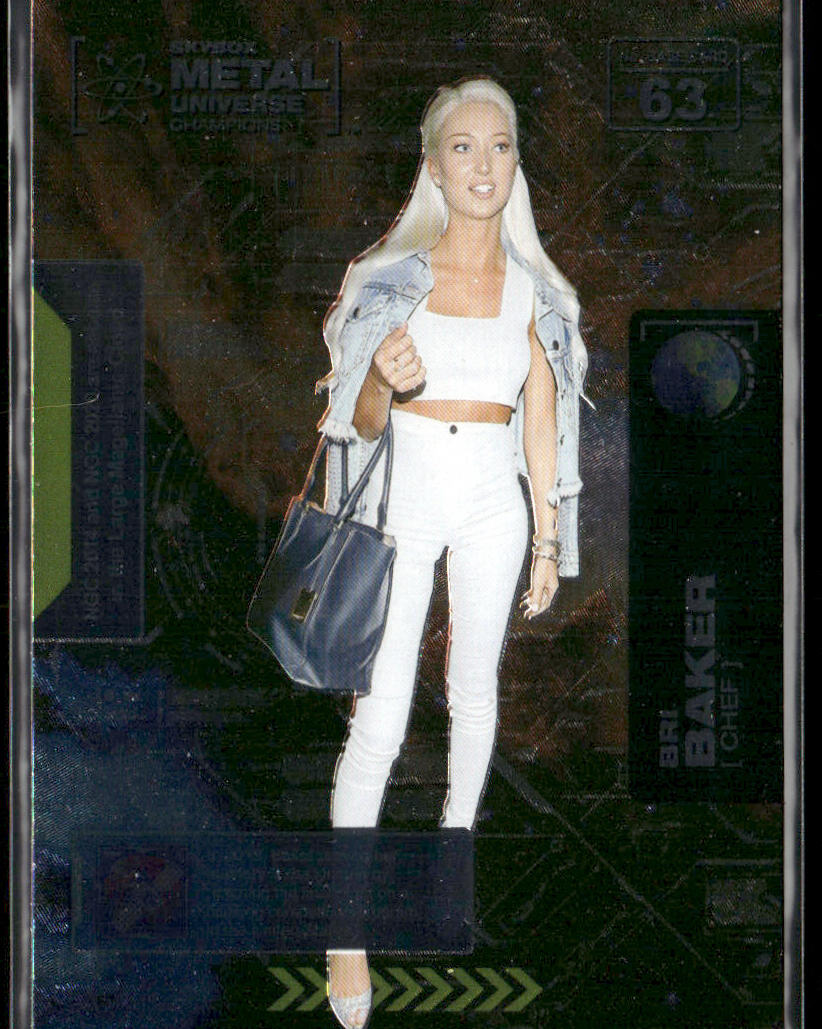 Bri Baker 2021 SkyBox Metal Universe Champions #63