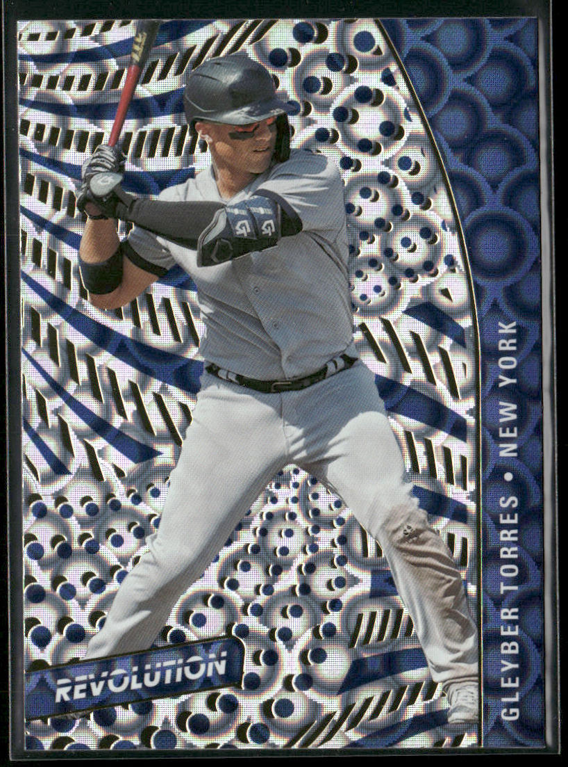 Gleyber Torres 2021 Panini Chronicles Revolution Groove #3 New York Yankees