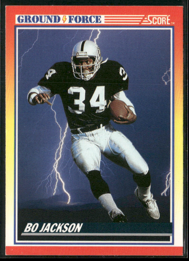 Bo Jackson 1990 Score #330 Los Angeles Raiders