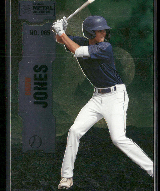 Druw Jones 2022 SkyBox Metal Universe Champions #065 Miami Marlins