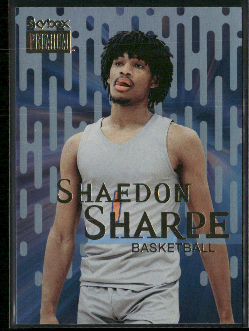 Shaedon Sharpe 2022 SkyBox Metal Universe Champions Skybox Premium #S-47