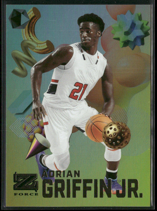 Adrian Griffin Jr. 2022 SkyBox Metal Universe Champions Z-Force #Z-14