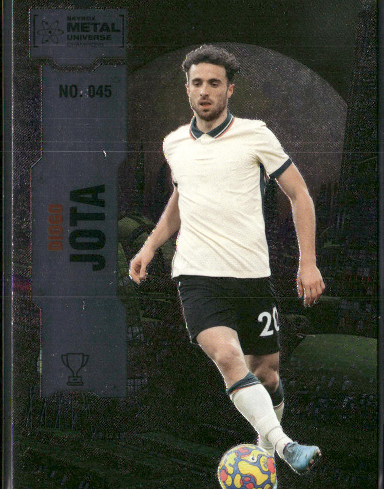 Diogo Jota 2022 SkyBox Metal Universe Champions #045 New York Yankees