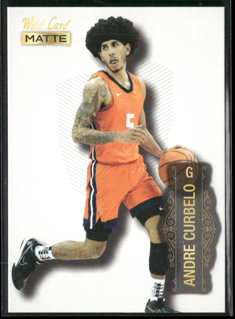 Andre Curbelo 2022 Wild Card Matte #MB-78 Illinois Fighting Illini