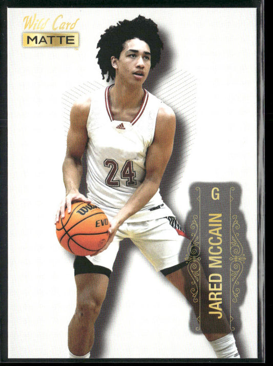 Jared McCain 2022 Wild Card Matte White #MB-79