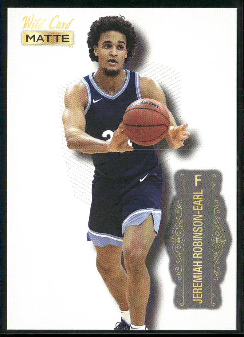 Jeremiah Robinson-Earl 2022 Wild Card Matte White #MB-34 Villanova Wildcats