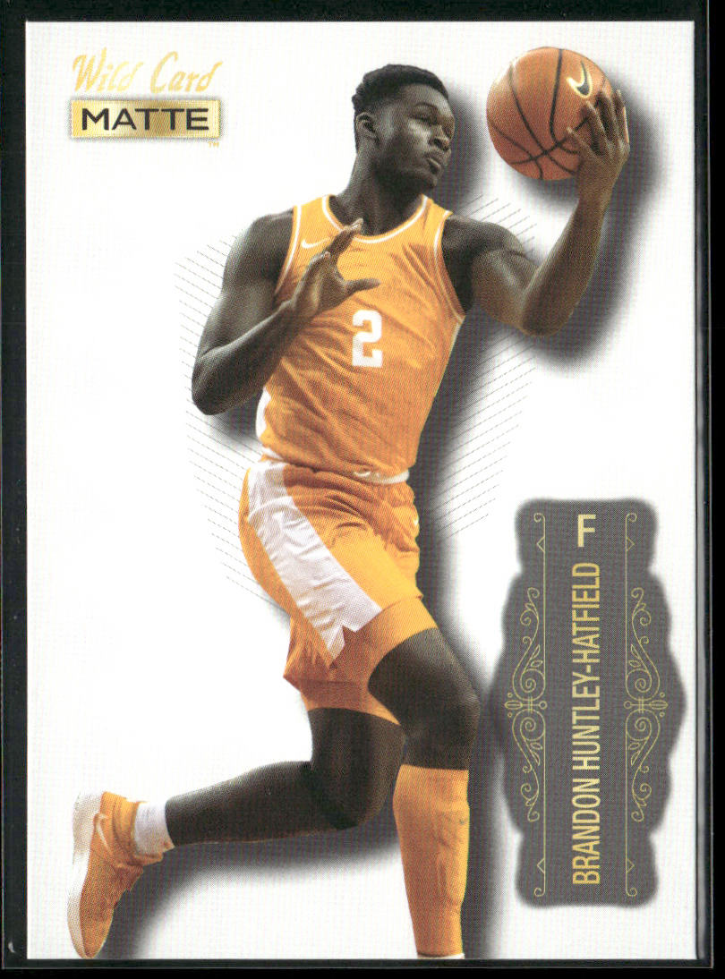 Brandon Huntley-Hatfield 2022 Wild Card Matte White #MB-10 Tennessee Volunteers