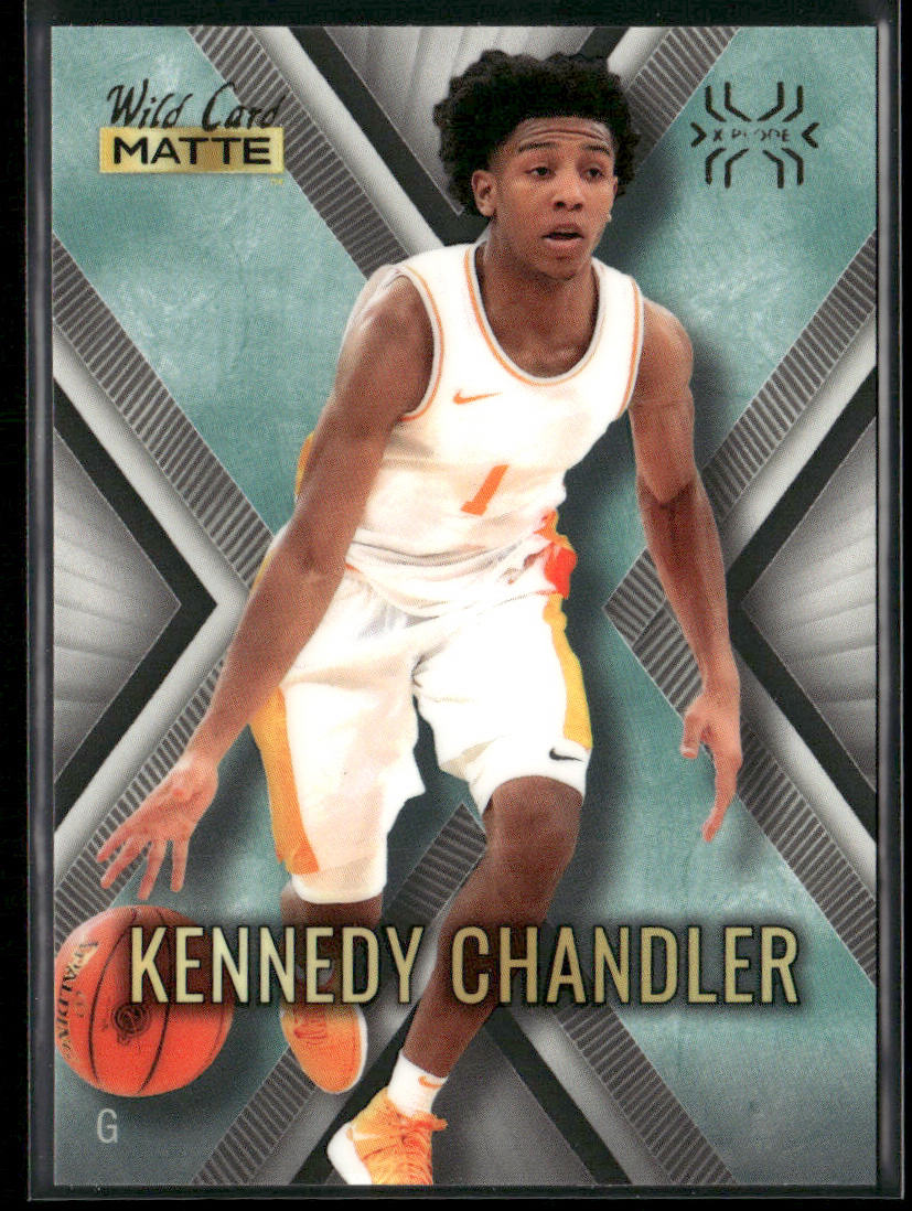 Kennedy Chandler 2022 Wild Card Matte X-Plode White/Blue X #MXP-28